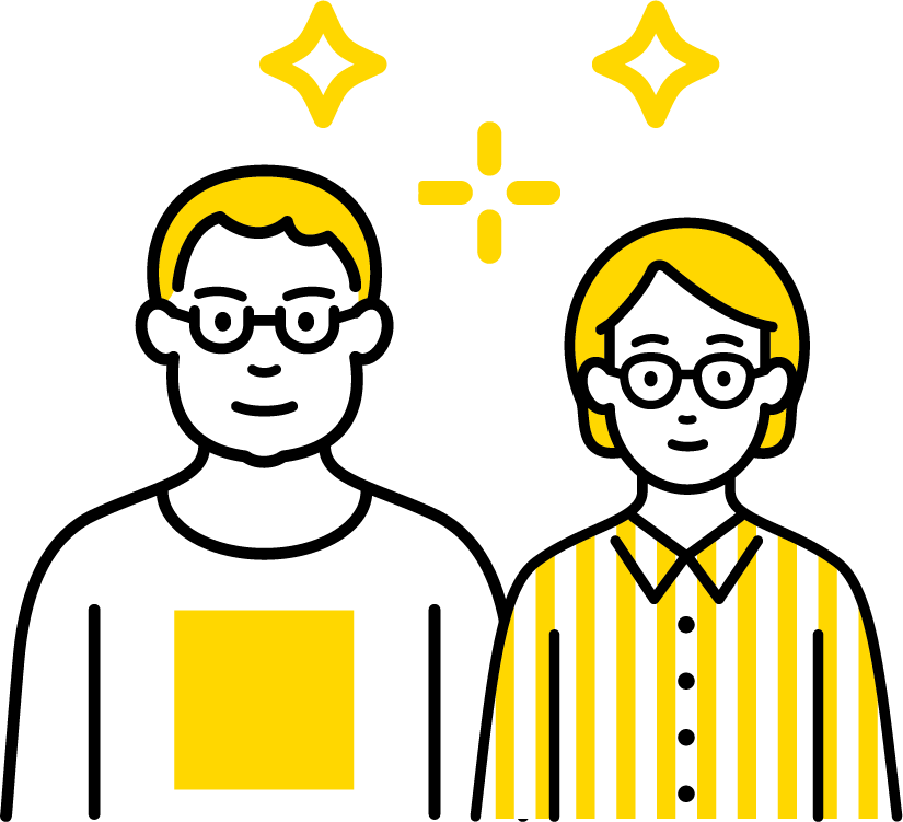 マイホームを購入した家族