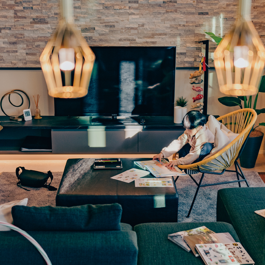 ASTEHOMEのリビング