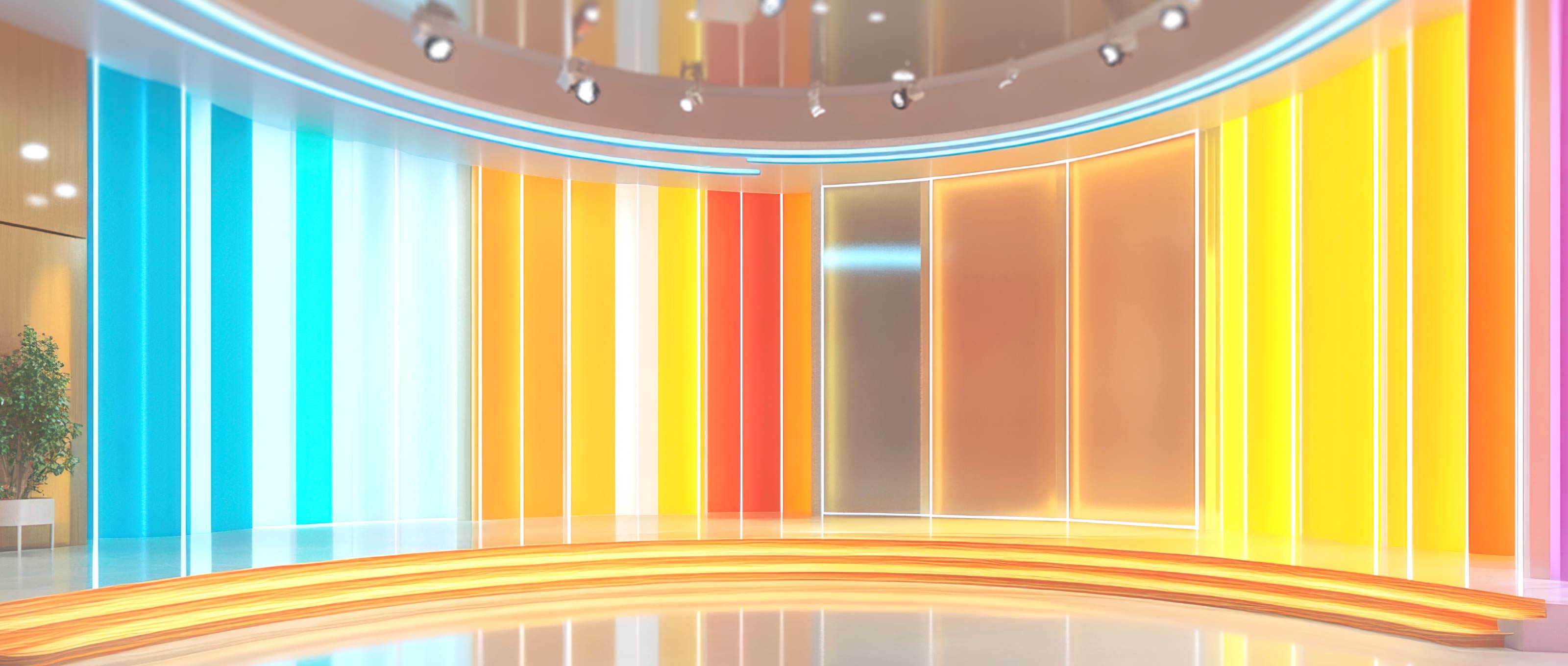 華やかなショールーム