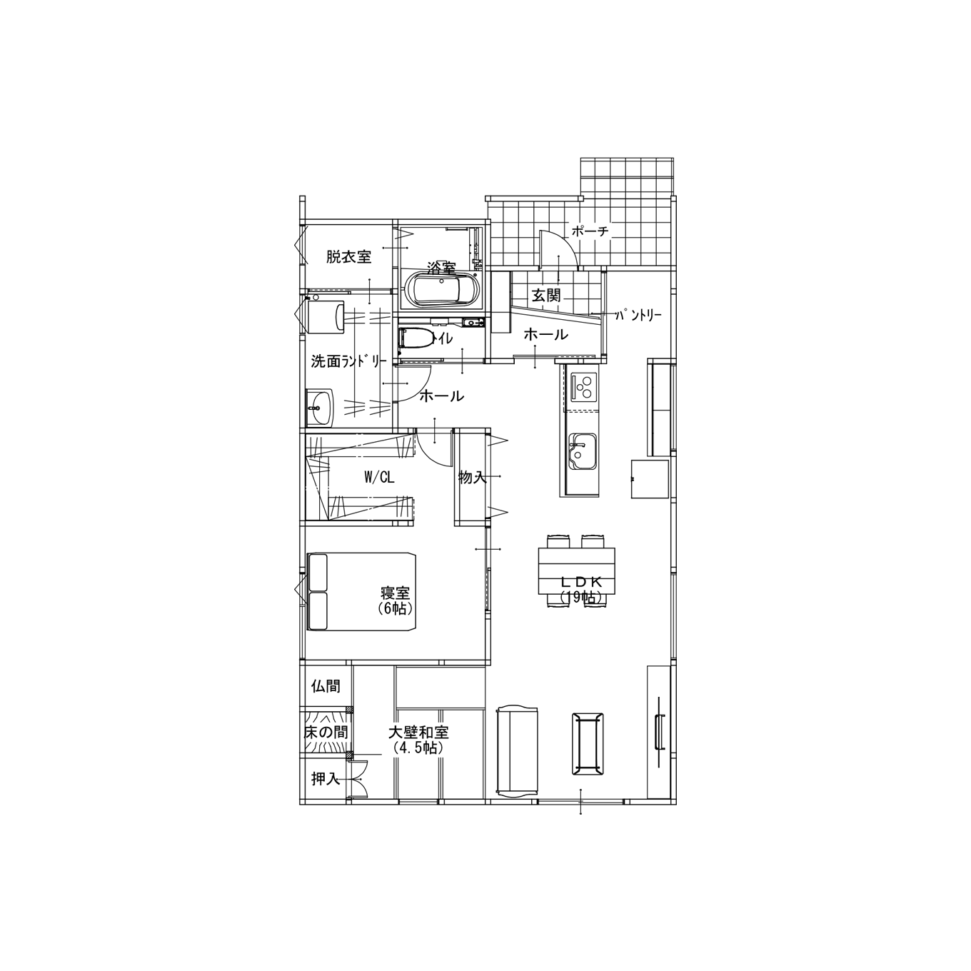 ASTEパックの間取り