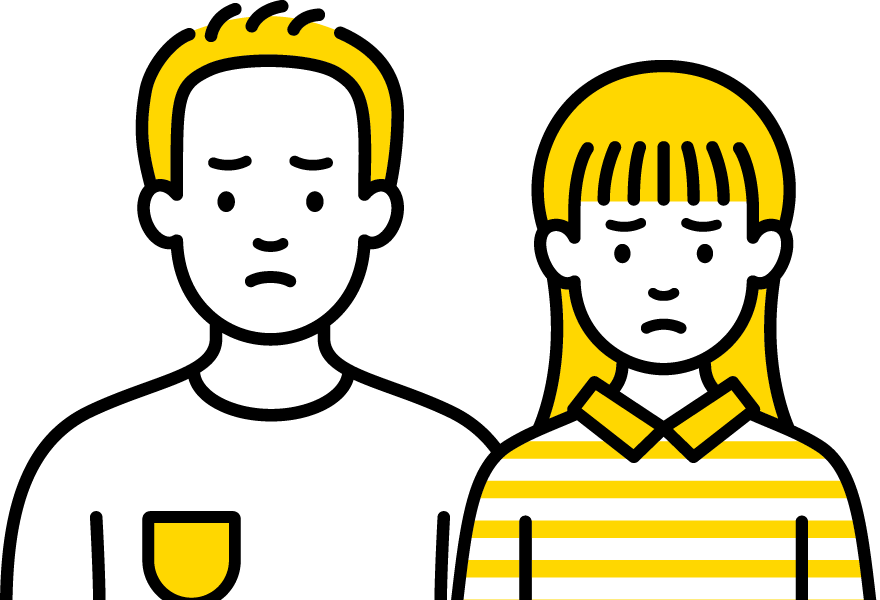 住まいに心配を抱く夫婦