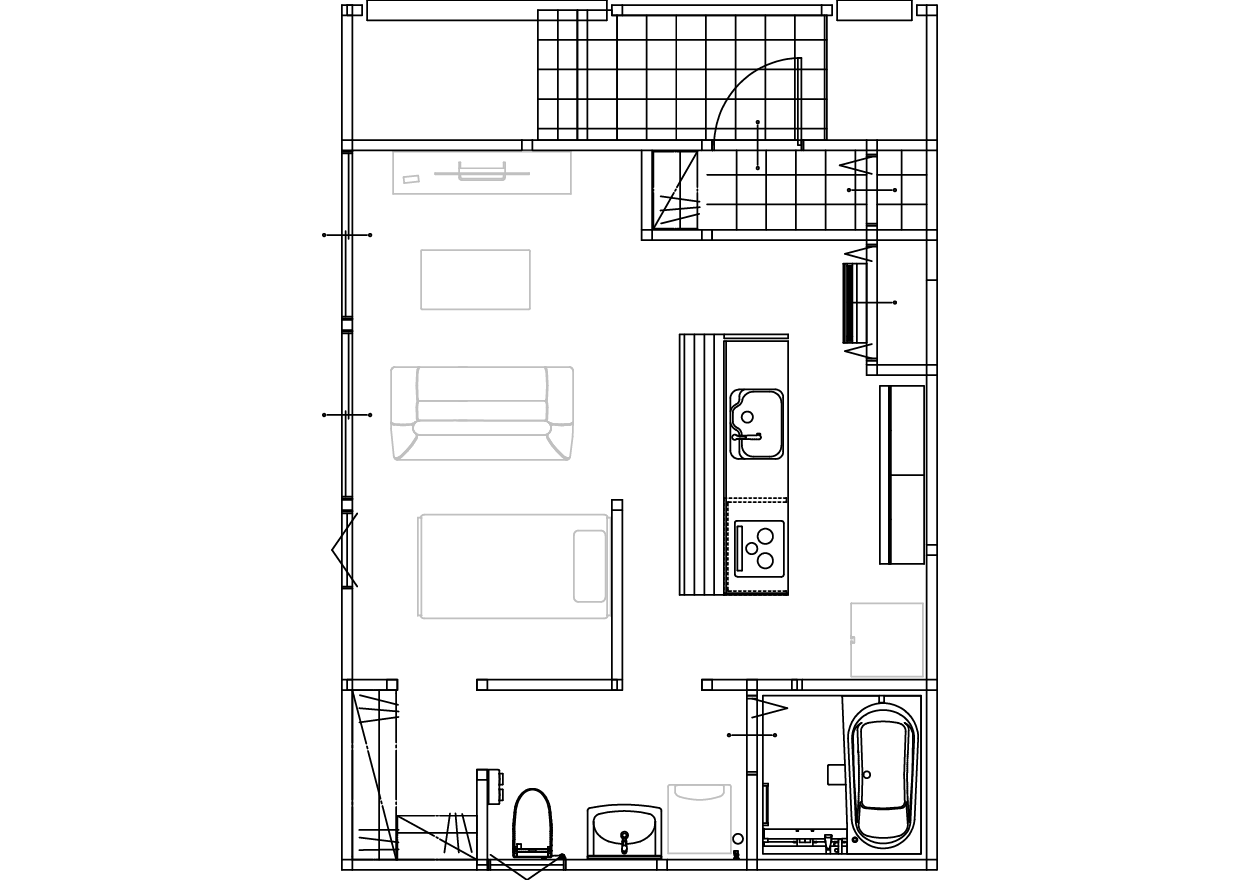 ASTEHOMEの間取り例